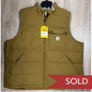 Carhartt Tan Rain Defender Vest